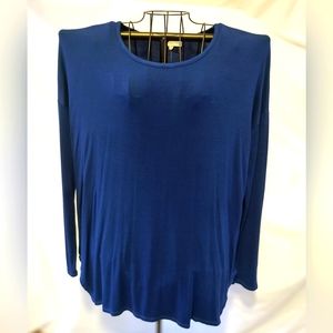Rich blue long sleeve sweater by MICHAEL Stars size L